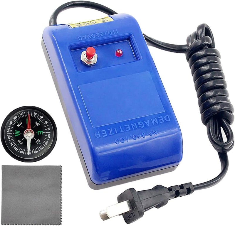 TICFROG Store Watch Demagnetizer, Professional Mechanical Wristwatch Repair Degaussing Demagnetizer Tool with Compass, Watch Cleaning Cloth and EN Instructions, Gifts for Men Women - Image 1